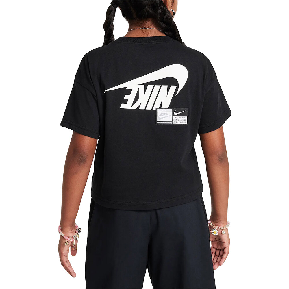 Nike camiseta manga corta niña G NSW TEE DANCE vista trasera