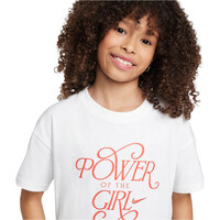 Nike camiseta manga corta niña G NSW TEE POWER vista detalle