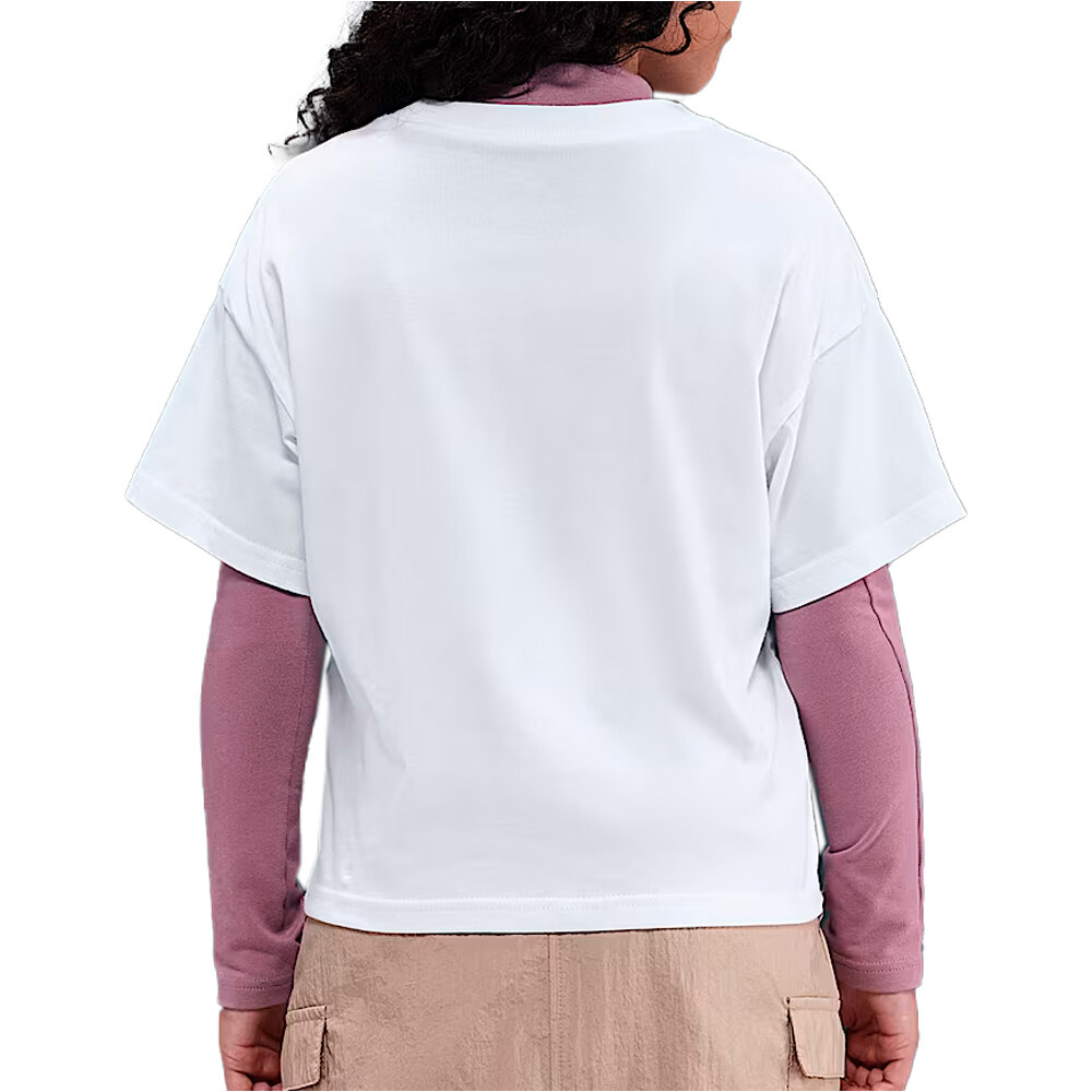 Nike camiseta manga corta niña X_G NSW TEE EMPOWER SHINE vista trasera