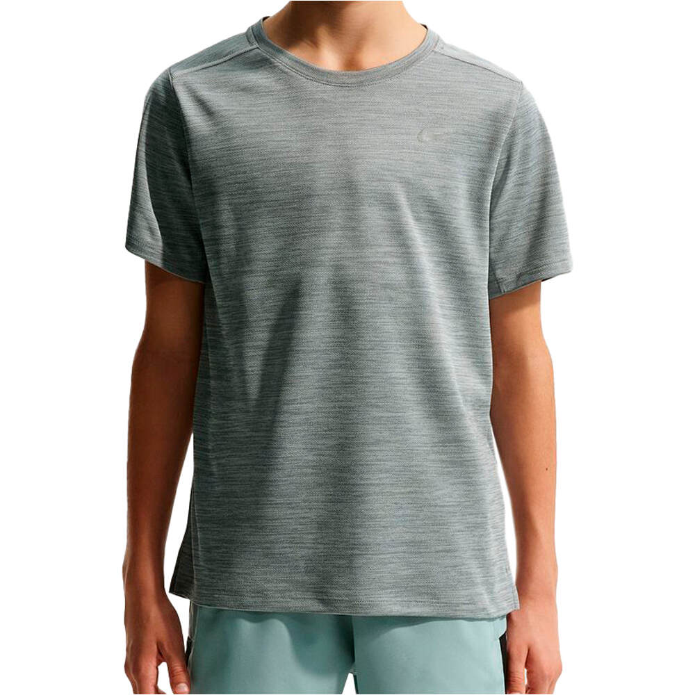 Nike camiseta manga corta niño K NK DF MILER SS TOP vista frontal