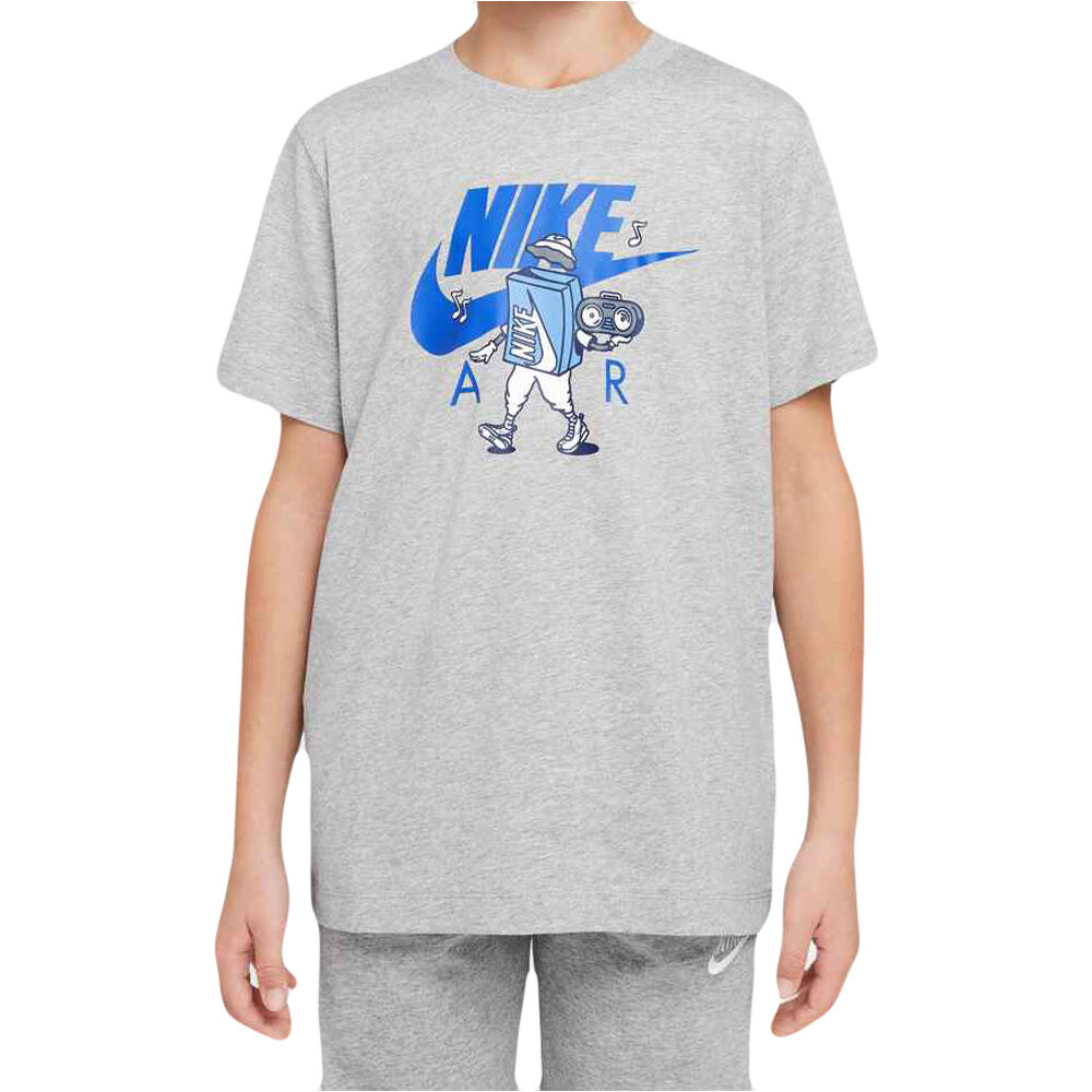 Nike camiseta manga corta niño K NSW TEE BOXY 2 vista frontal
