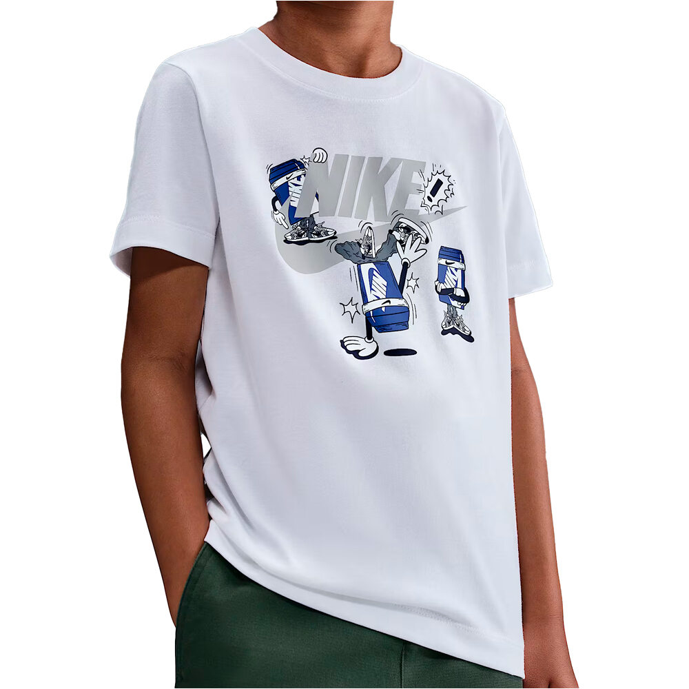 Nike camiseta manga corta niño K NSW TEE BOXY BREAK DANCE vista frontal