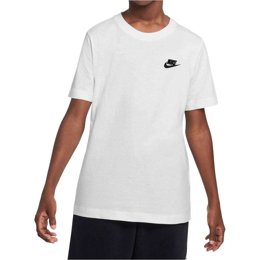 Nike camiseta manga corta niño K NSW TEE EMB FUTURA LBR vista frontal