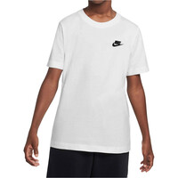 Nike camiseta manga corta niño K NSW TEE EMB FUTURA LBR vista frontal
