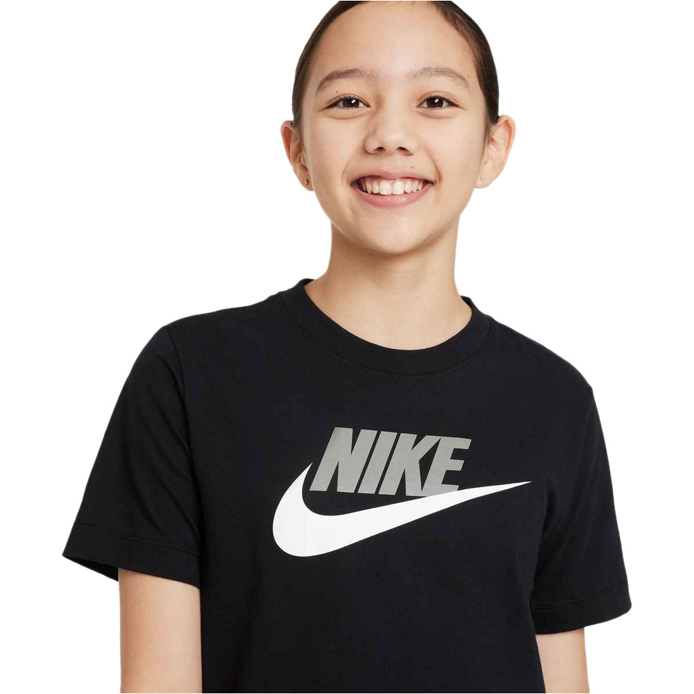 Nike camiseta manga corta niño K NSW TEE FUTURA HBR vista detalle
