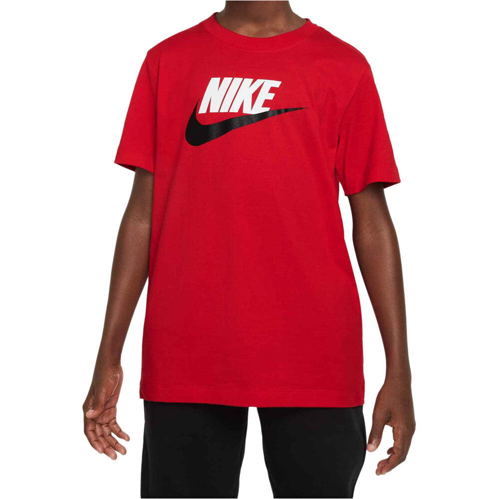 Nike camiseta manga corta niño K NSW TEE FUTURA HBR vista frontal