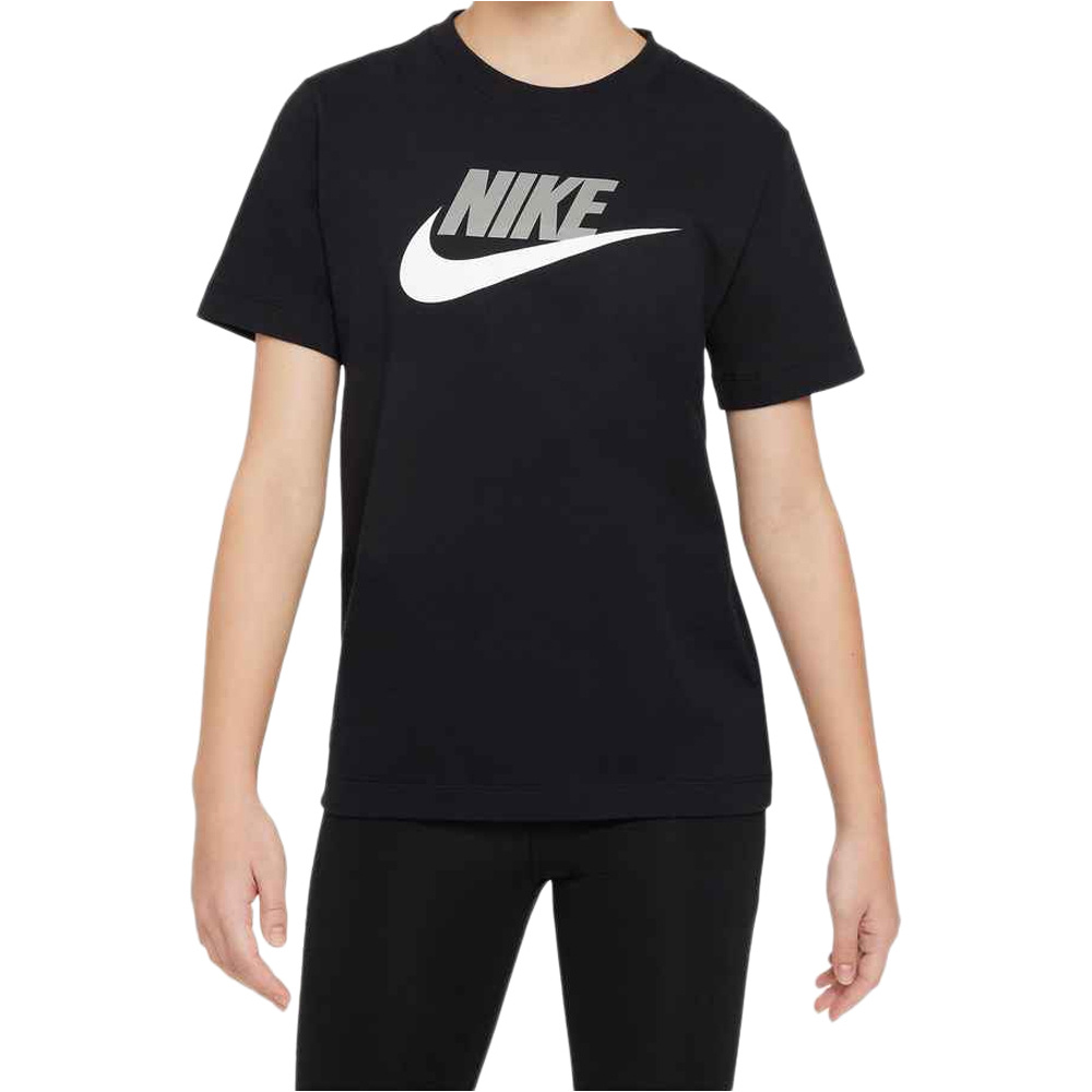 Nike camiseta manga corta niño K NSW TEE FUTURA HBR vista frontal