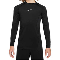 Nike camiseta manga larga niño B NP DF LS TOP 24 vista frontal