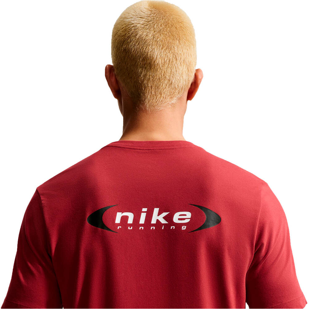 Nike camiseta técnica manga corta hombre M NK DF TEE STD RETRO RUN NRG 03