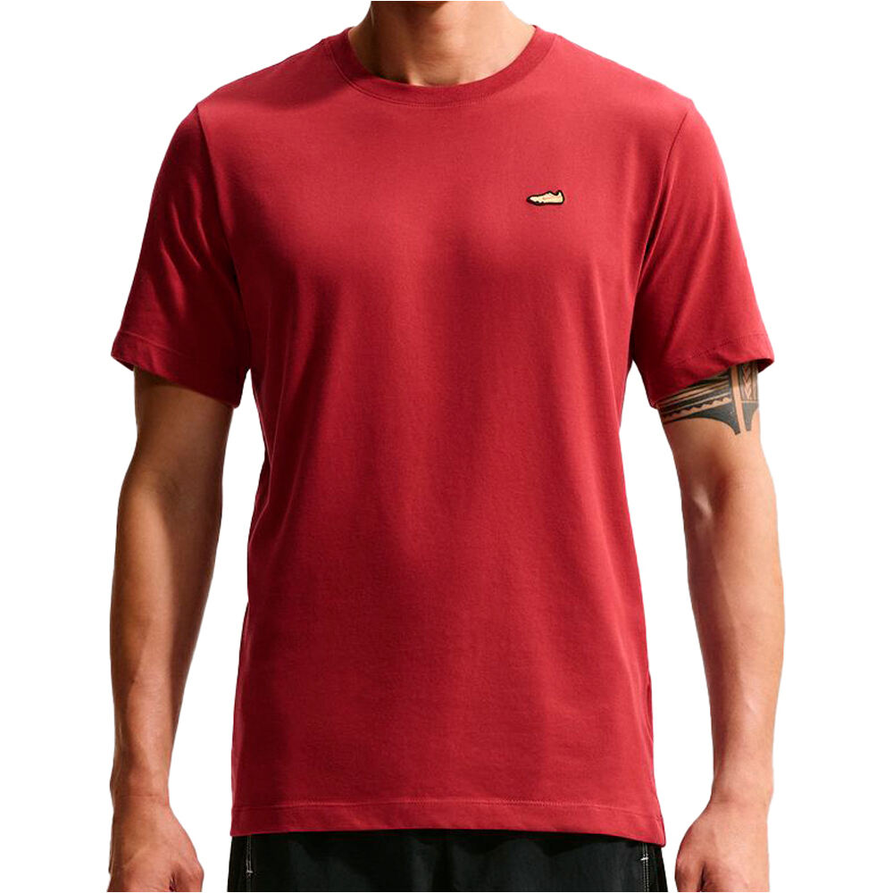 Nike camiseta técnica manga corta hombre M NK DF TEE STD RETRO RUN NRG vista frontal