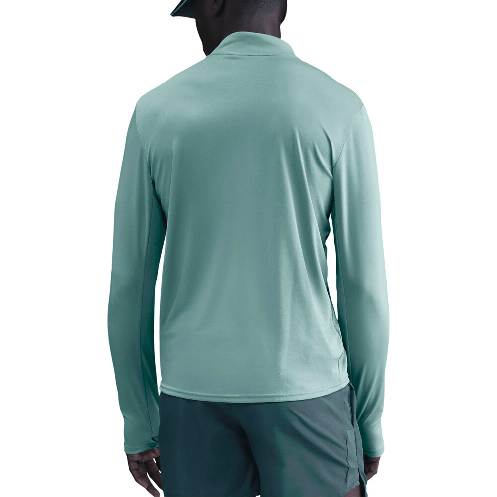 Nike camiseta técnica manga larga hombre M NK DF PACER TOP HZ vista trasera