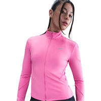 Nike camiseta técnica manga larga mujer W NK SWIFT DF FZ MDLYR vista detalle