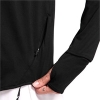 Nike camiseta técnica manga larga mujer W NK SWIFT DF UV HZ TOP vista detalle