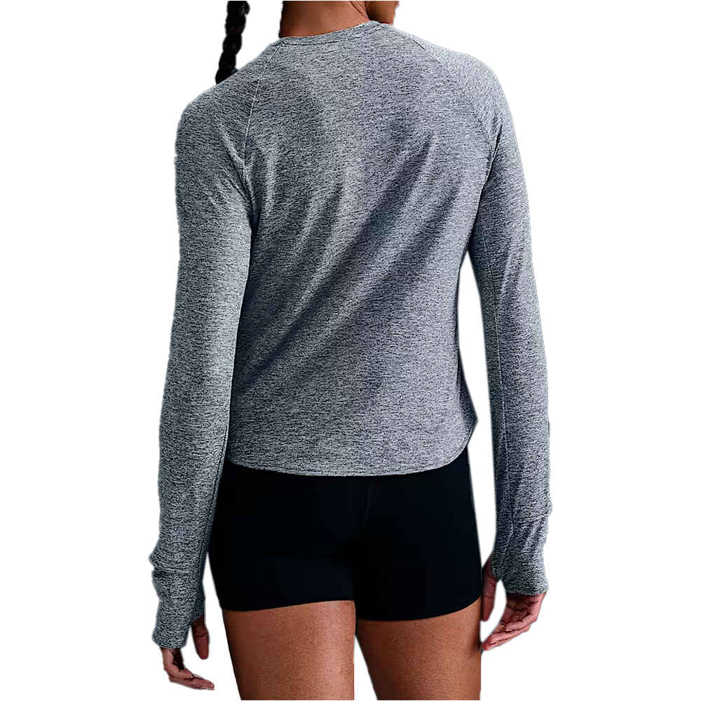 Nike camiseta técnica manga larga mujer W NK SWIFT DF UV LS CRW vista trasera