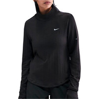 Nike camiseta técnica manga larga mujer W NK SWIFT SPHR TF TTLNK TOP vista frontal