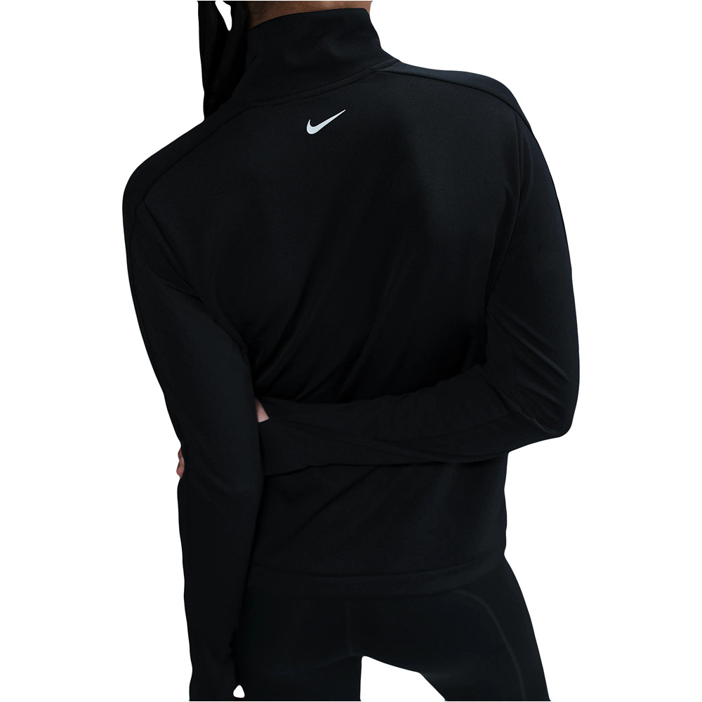 Nike camiseta técnica manga larga mujer W NK SWSH HBR HZ MID vista trasera