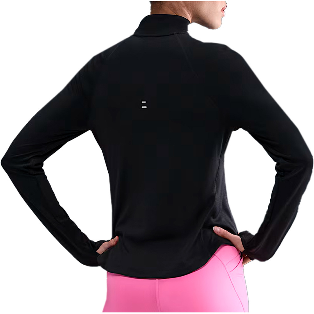 Nike camiseta técnica manga larga mujer W NK TEMPO DF HZ TP vista trasera