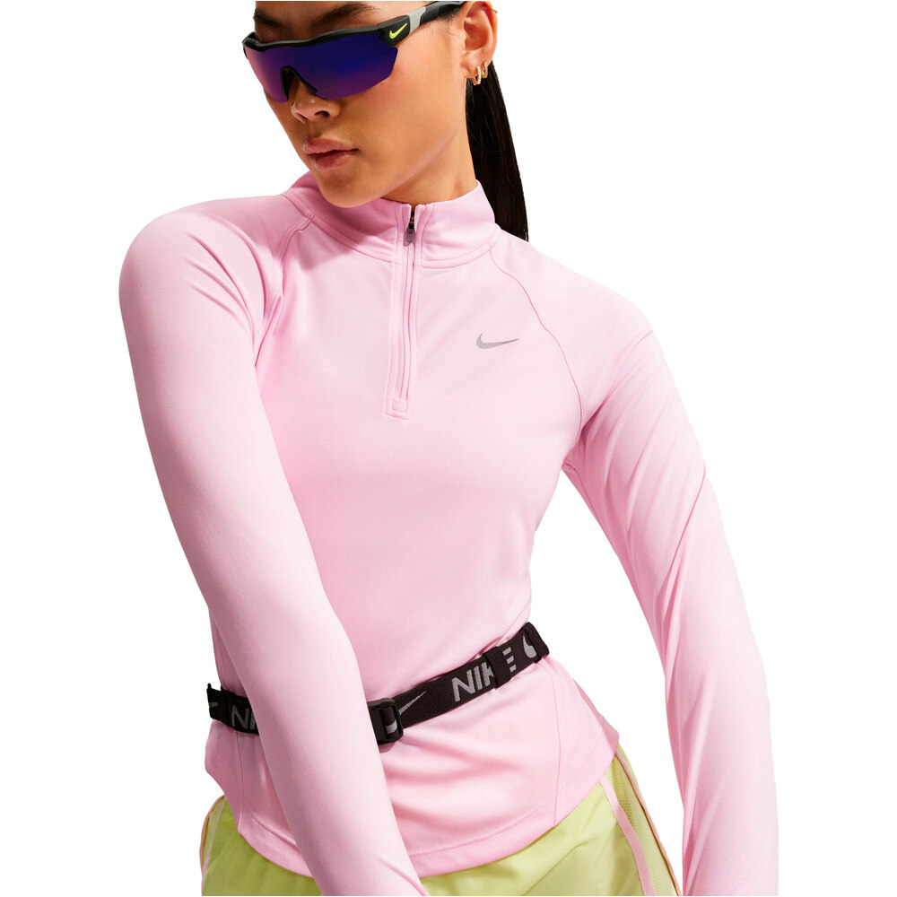 Nike camiseta técnica manga larga mujer W NK TEMPO SWSH HBR DF HZ TOP 03