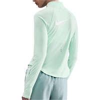 Nike camiseta técnica manga larga mujer W NK TEMPO SWSH HBR DF HZ TOP vista trasera