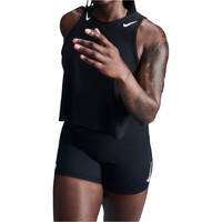 Nike camiseta técnica tirantes mujer W NK ARSWFT DFADV CROP TANK vista detalle