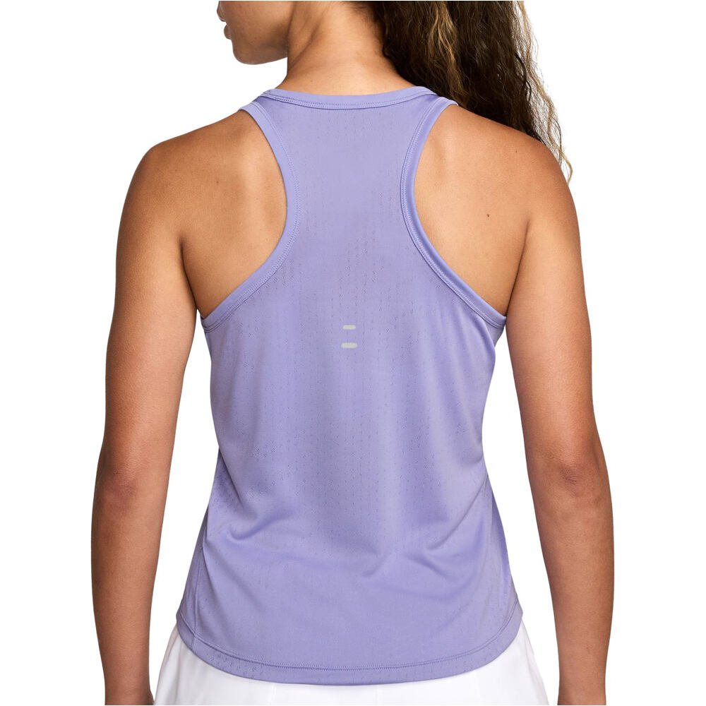 Nike camiseta técnica tirantes mujer W NK TEMPO NVLT DF TANK vista trasera
