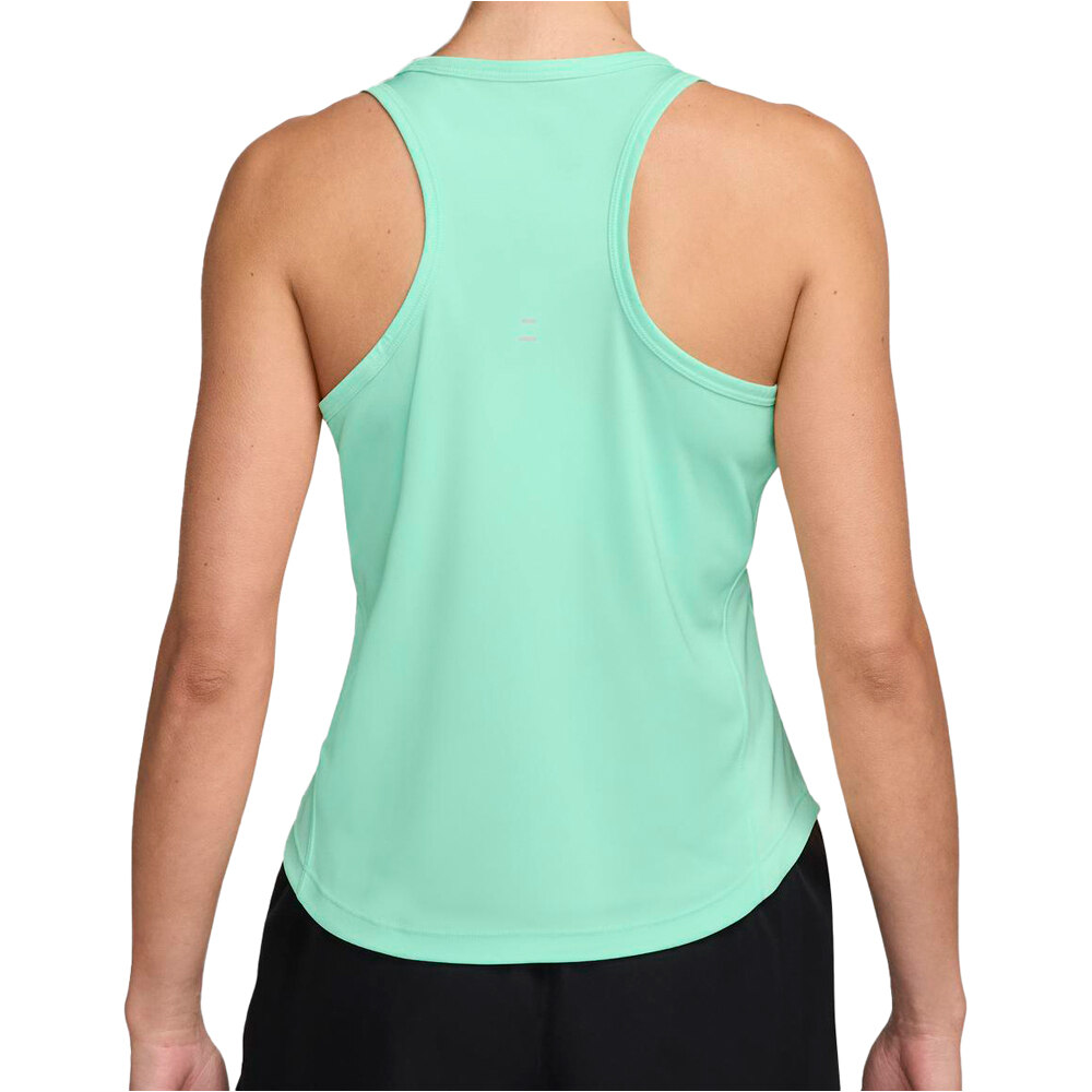 Nike camiseta técnica tirantes mujer W NK TEMPO SWSH HBR DF TANK vista trasera