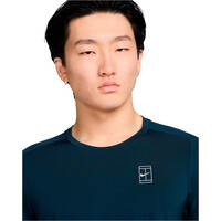 Nike camiseta tenis manga corta hombre M NKCT DF ADVTG TOP vista detalle