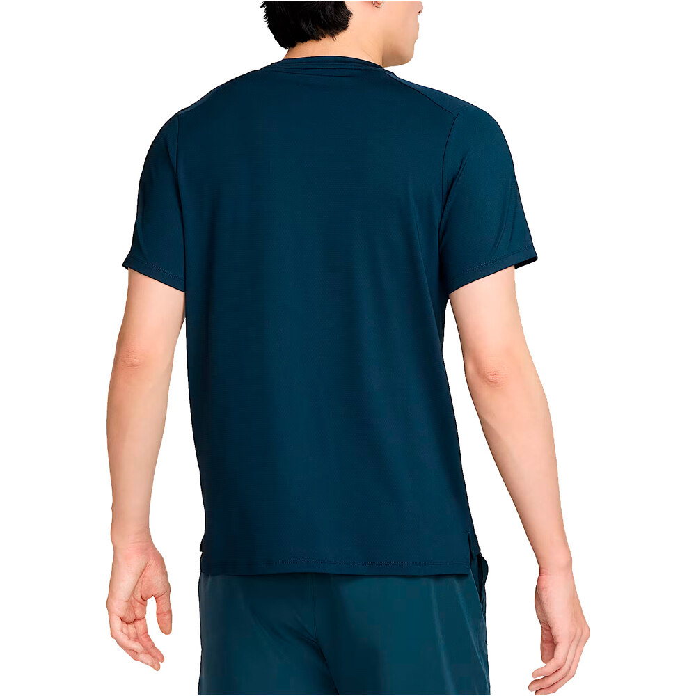 Nike camiseta tenis manga corta hombre M NKCT DF ADVTG TOP vista trasera