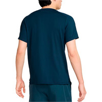 Nike camiseta tenis manga corta hombre M NKCT DF ADVTG TOP vista trasera