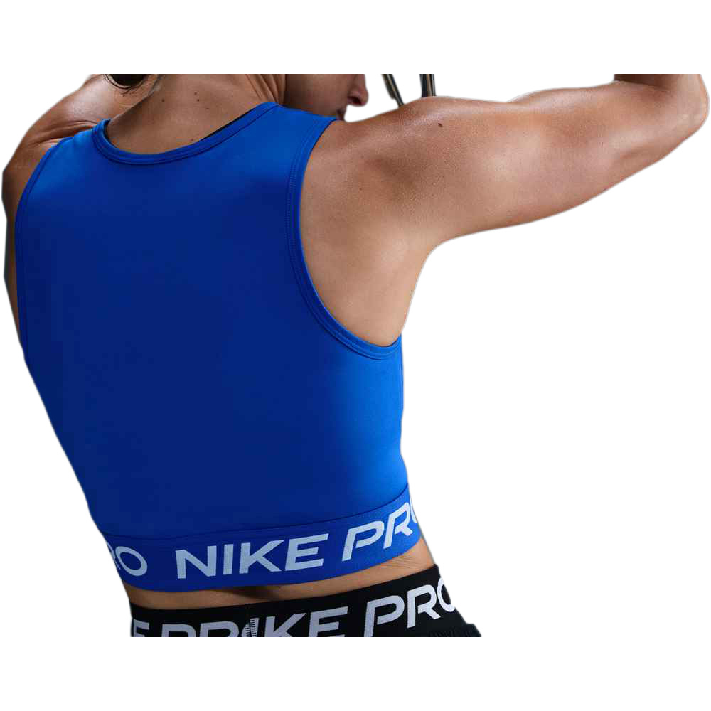 Nike camiseta tirantes fitness mujer NIKE PRO DF 365 CROP TANK vista trasera
