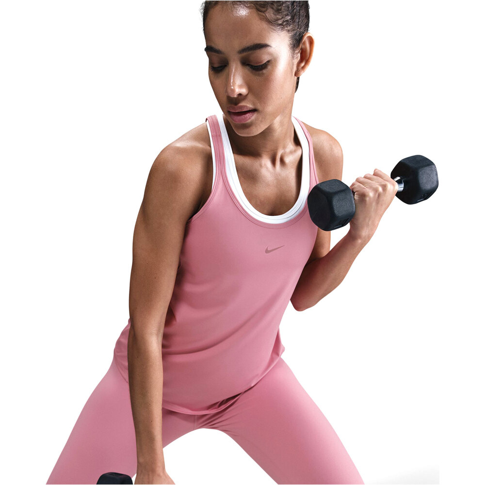 Nike camiseta tirantes fitness mujer W NK ONE CLASSIC DF STRPY TANK 04