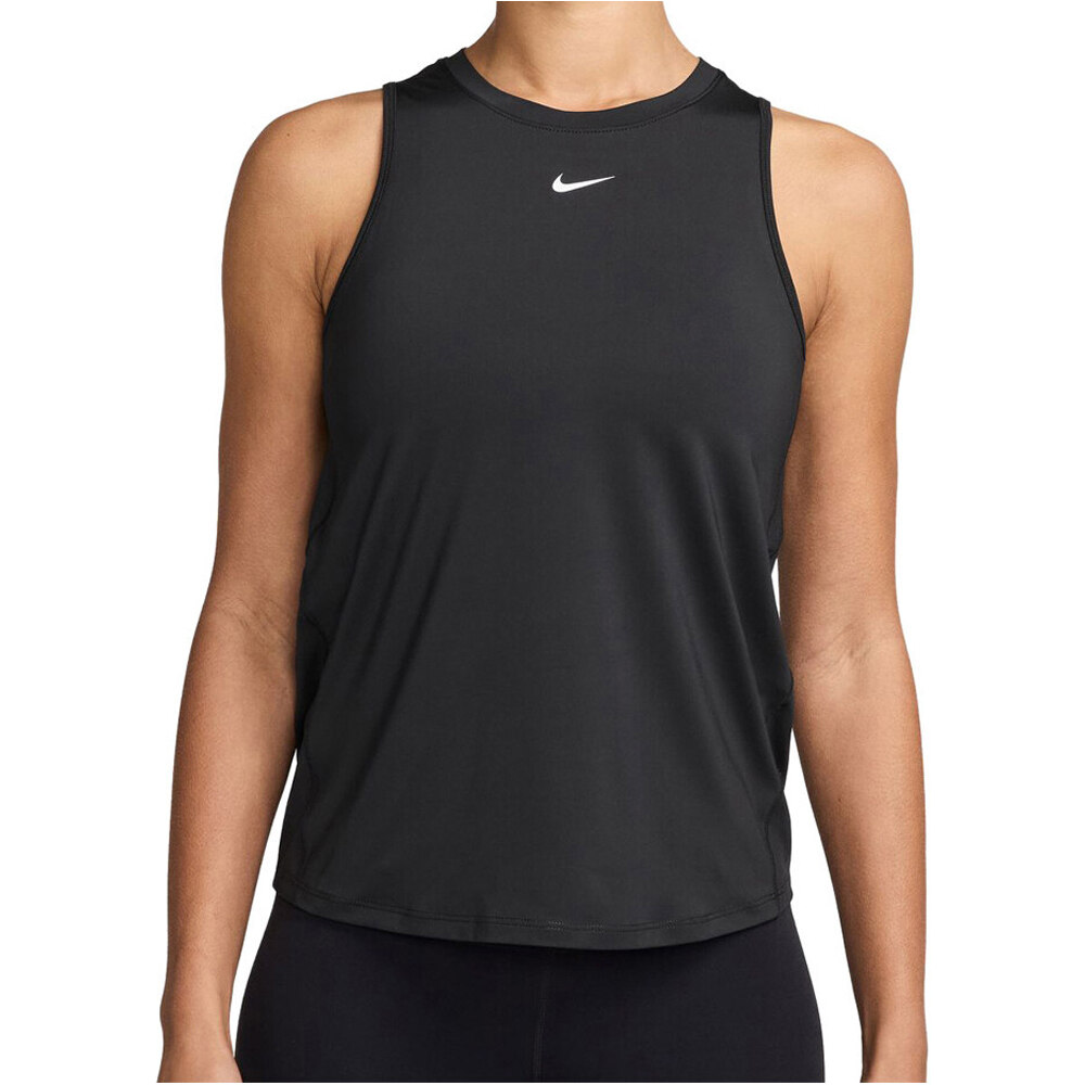 Nike camiseta tirantes fitness mujer W NK ONE CLASSIC DF TANK WT vista frontal