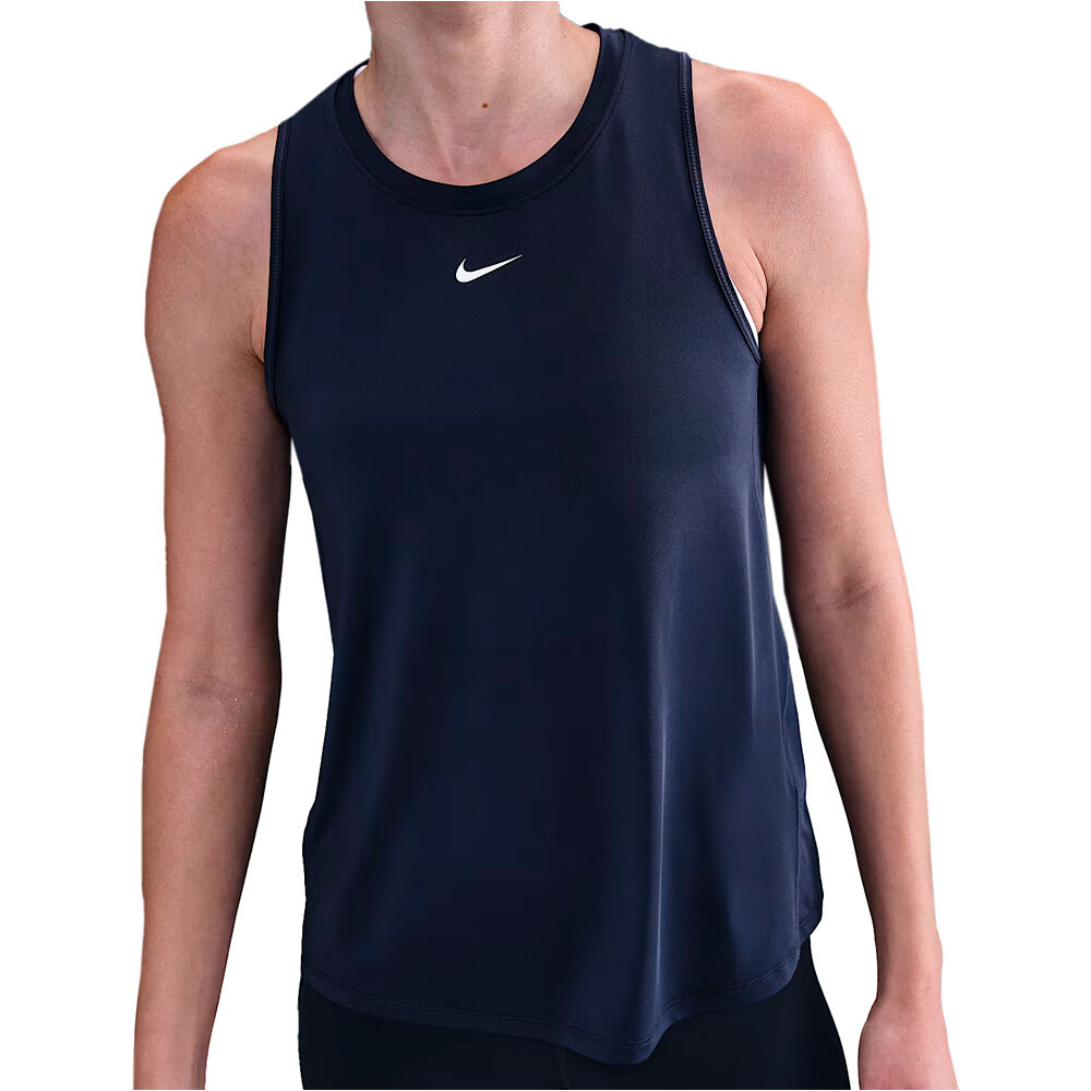 Nike camiseta tirantes fitness mujer W NK ONE CLASSIC DF TANK WT vista frontal