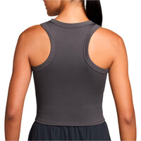 Nike camiseta tirantes fitness mujer W NK ONE FITTED DF CROP TANK vista trasera
