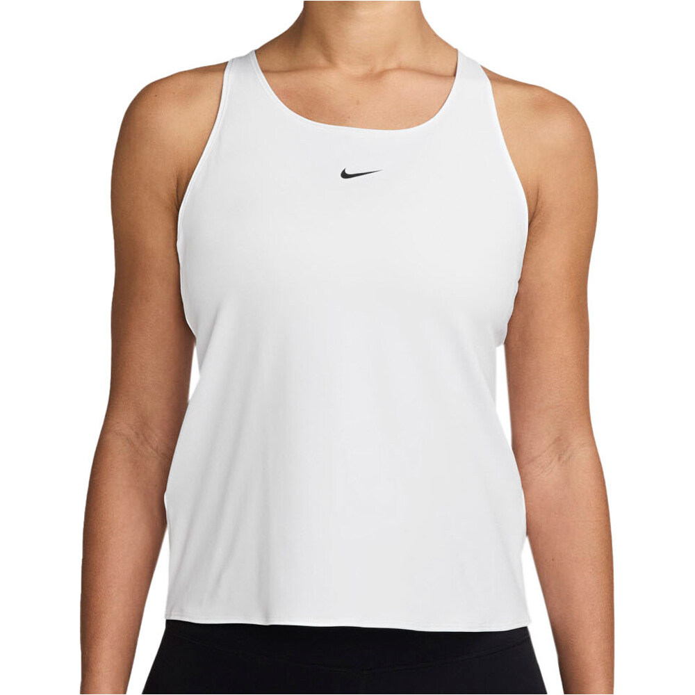 Nike camiseta tirantes fitness mujer W NP DF TANK ELASTIKA vista frontal