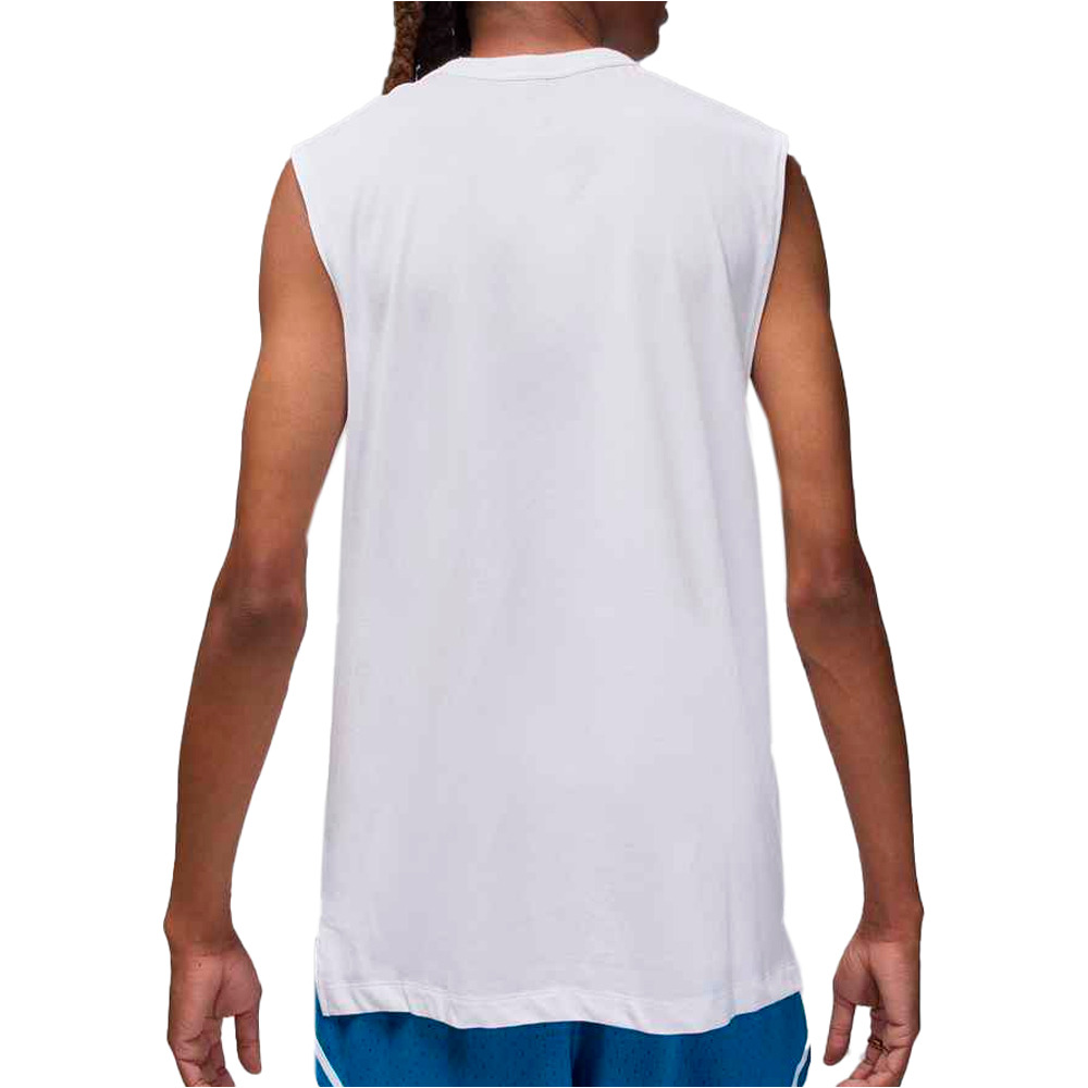 Nike camiseta tirantes hombre M J DF SPRT SLVLS TOP vista trasera