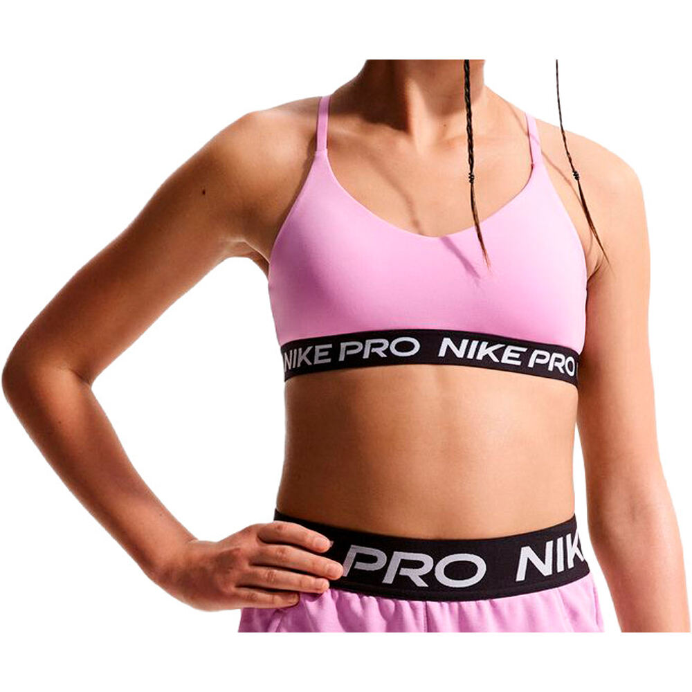 Nike camiseta tirantes niña G NP INDY BRA vista frontal