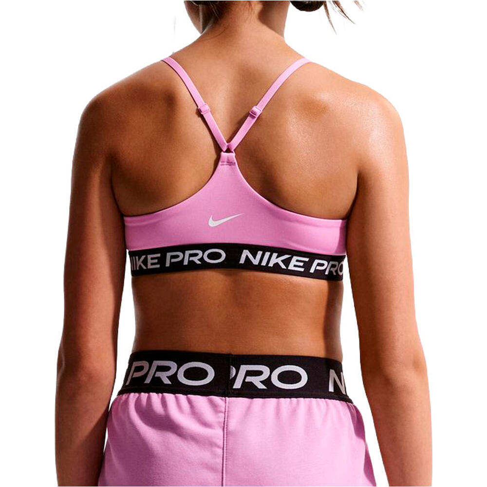 Nike camiseta tirantes niña G NP INDY BRA vista trasera