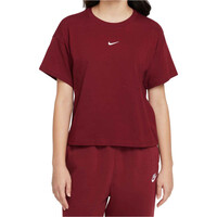 Nike camiseta tirantes niña G NSW TEE BOXY ESSNTL LBR vista frontal