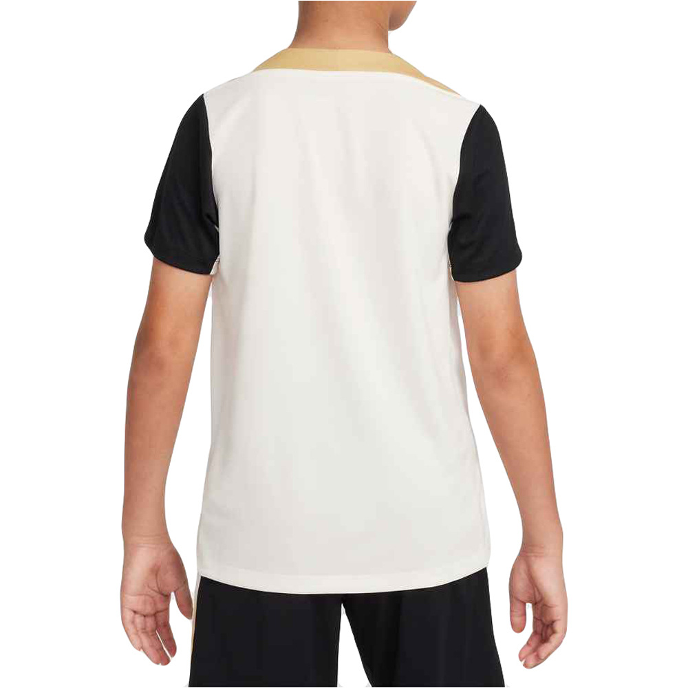 Nike camisetas entrenamiento futbol manga corta niño K NK DF STRK24 SS TOP vista trasera