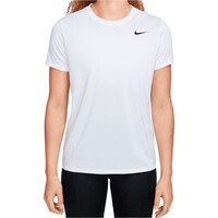 Nike camisetas fitness mujer W NK DF RLGD SS TEE vista frontal