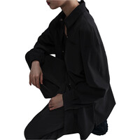 Nike camisetas fitness mujer W NK ETC DF LS SHIRT WVN vista detalle