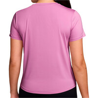 Nike camisetas fitness mujer W NK ONE CLASSIC DF SS TOP vista trasera