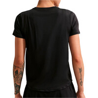 Nike camisetas fitness mujer W NK ONE CLASSIC DF SS TOP vista trasera