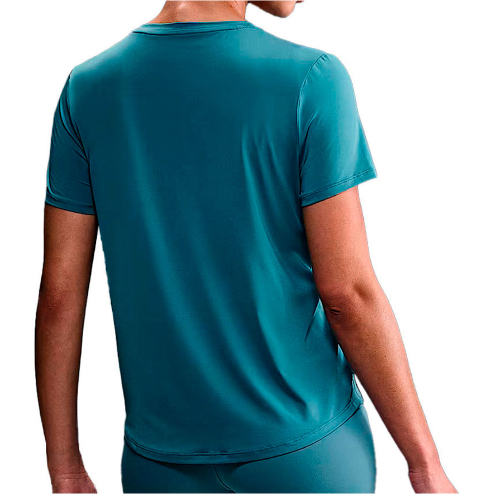 Nike camisetas fitness mujer W NK ONE CLASSIC DF SS TOP WT vista trasera