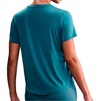 Nike camisetas fitness mujer W NK ONE CLASSIC DF SS TOP WT vista trasera