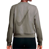 Nike camisetas fitness mujer W NK ONE DF CREW HBR TT vista trasera