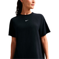 Nike camisetas fitness mujer W NK ONE RELAXED DF SS TOP vista detalle