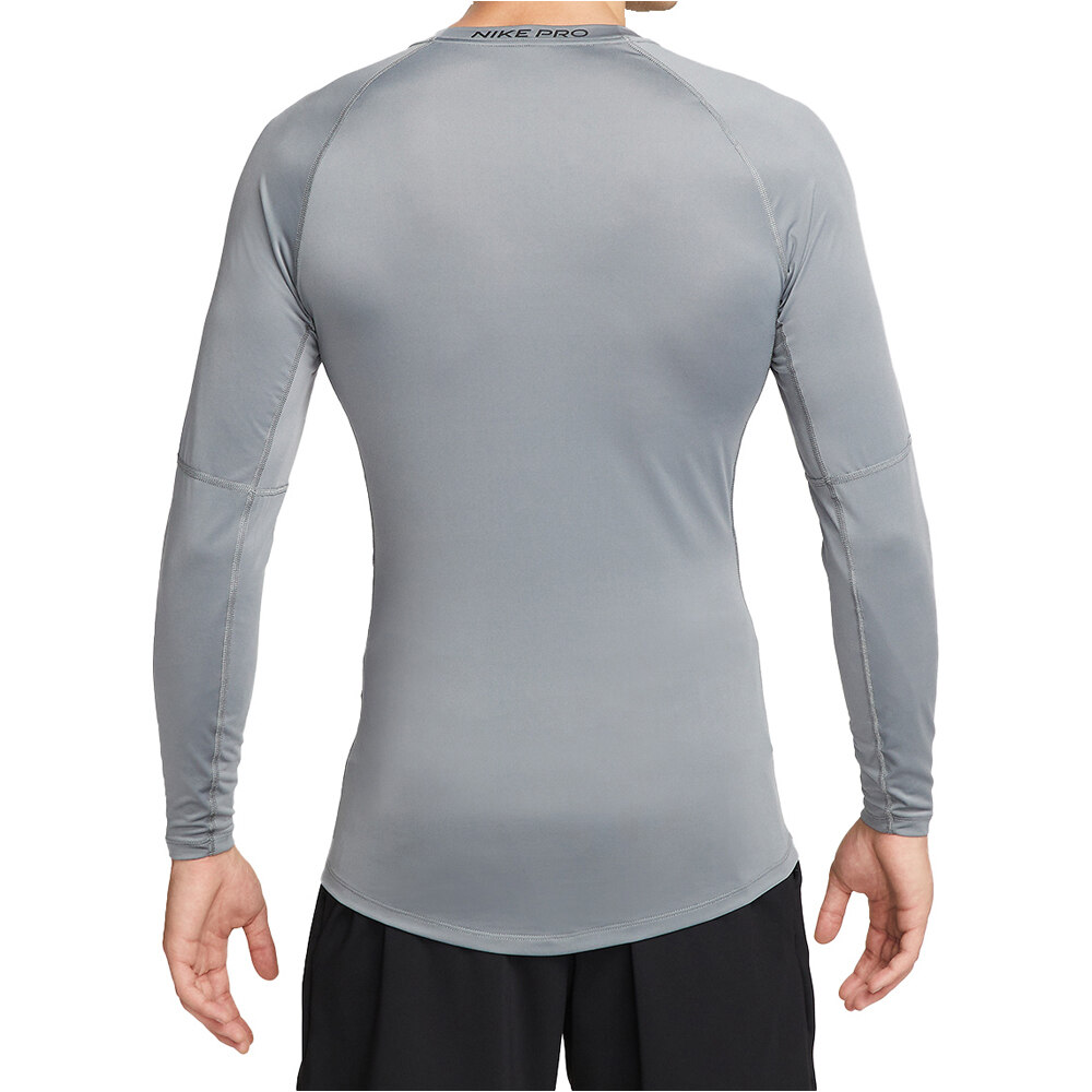 Nike camisetas fútbol manga larga M NP DF TIGHT TOP LS vista trasera