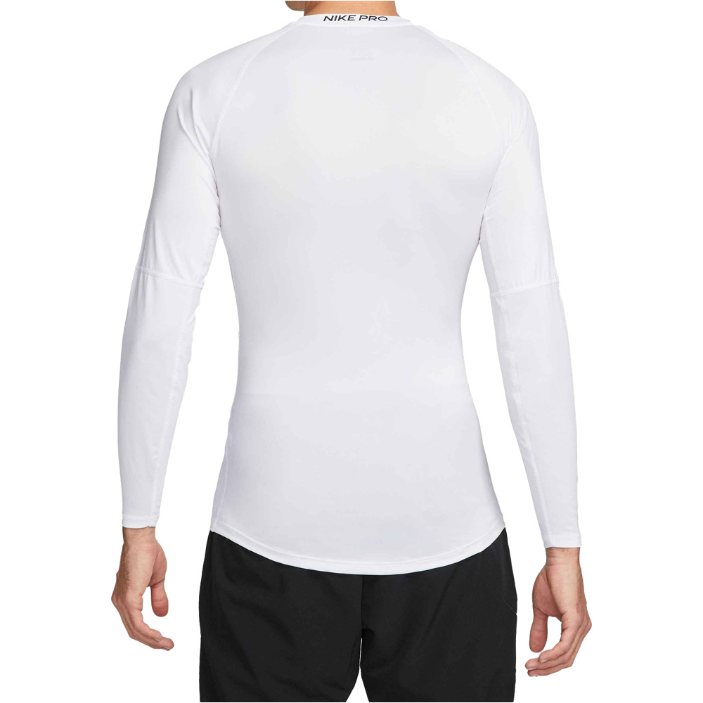 Nike camisetas fútbol manga larga M NP DF TIGHT TOP LS vista trasera